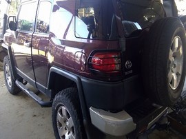 2007 TOYOTA FJ CRUISER, BURGUNDY, 4.0L, 4WD, AT.  Z25028
